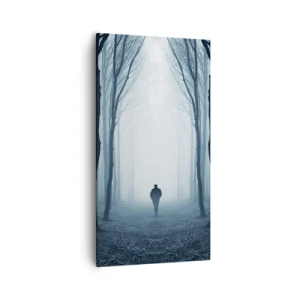 Quadro em tela - Tudo simples e claro - 55x100 cm