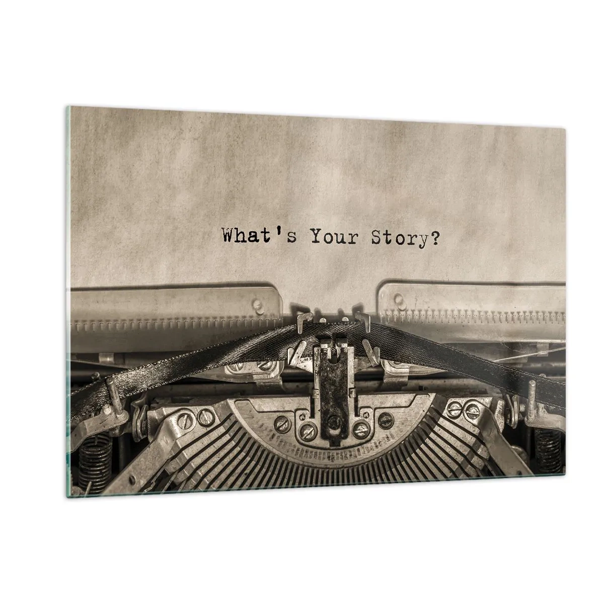 Quadro em vidro - Conta-me - 120x80 cm