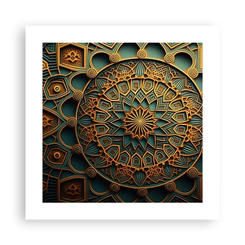 Pôster - Em uma atmosfera árabe - 40x40 cm