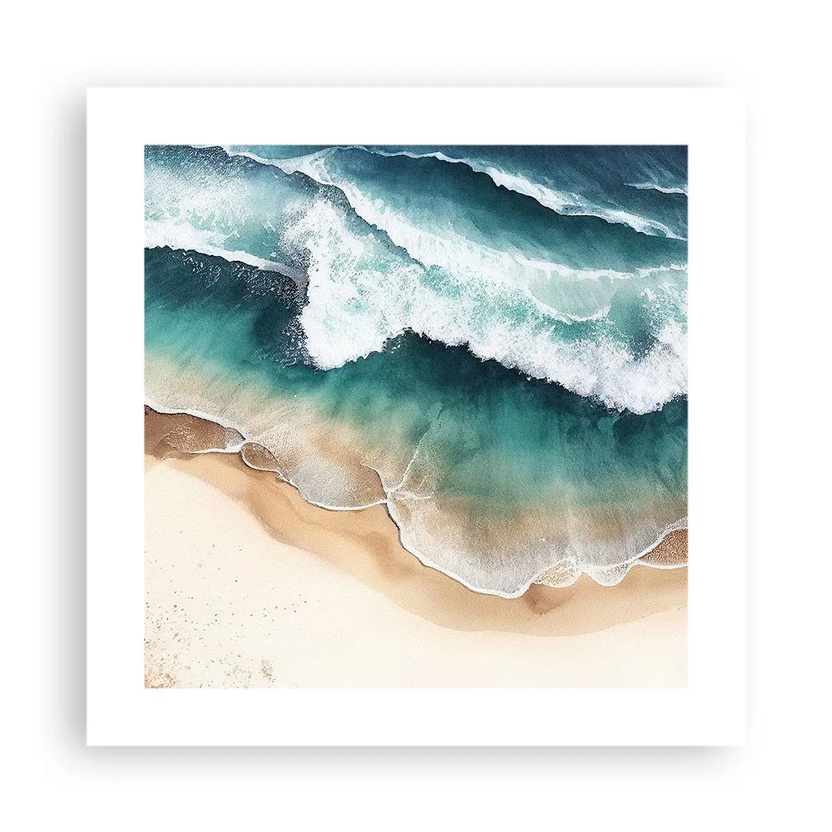 Pôster - O eterno encontro - 40x40 cm