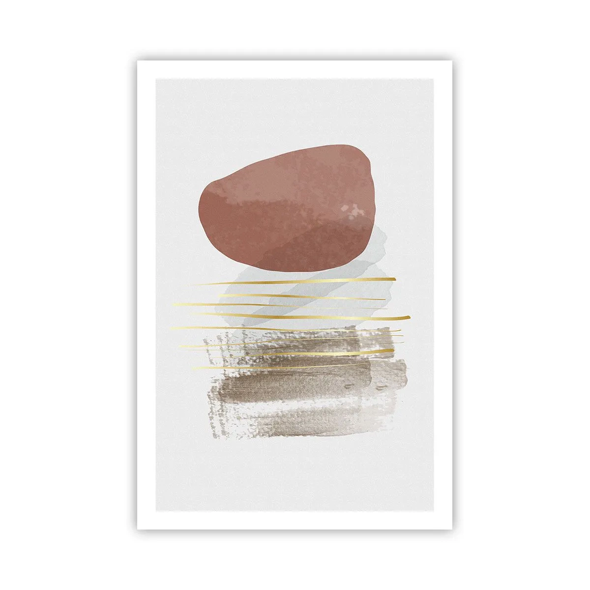 Pôster - Colunata abstrata - 61x91 cm