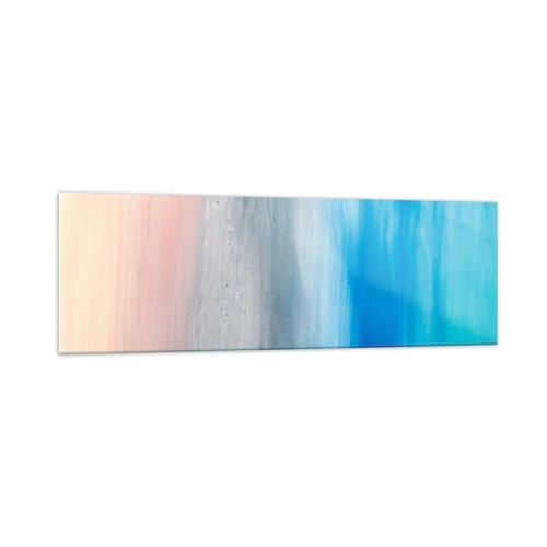 Quadro em vidro - Elementos: ar - 160x50 cm