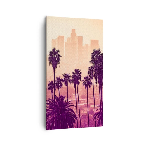Quadro em tela - Paisagem californiana - 45x80 cm