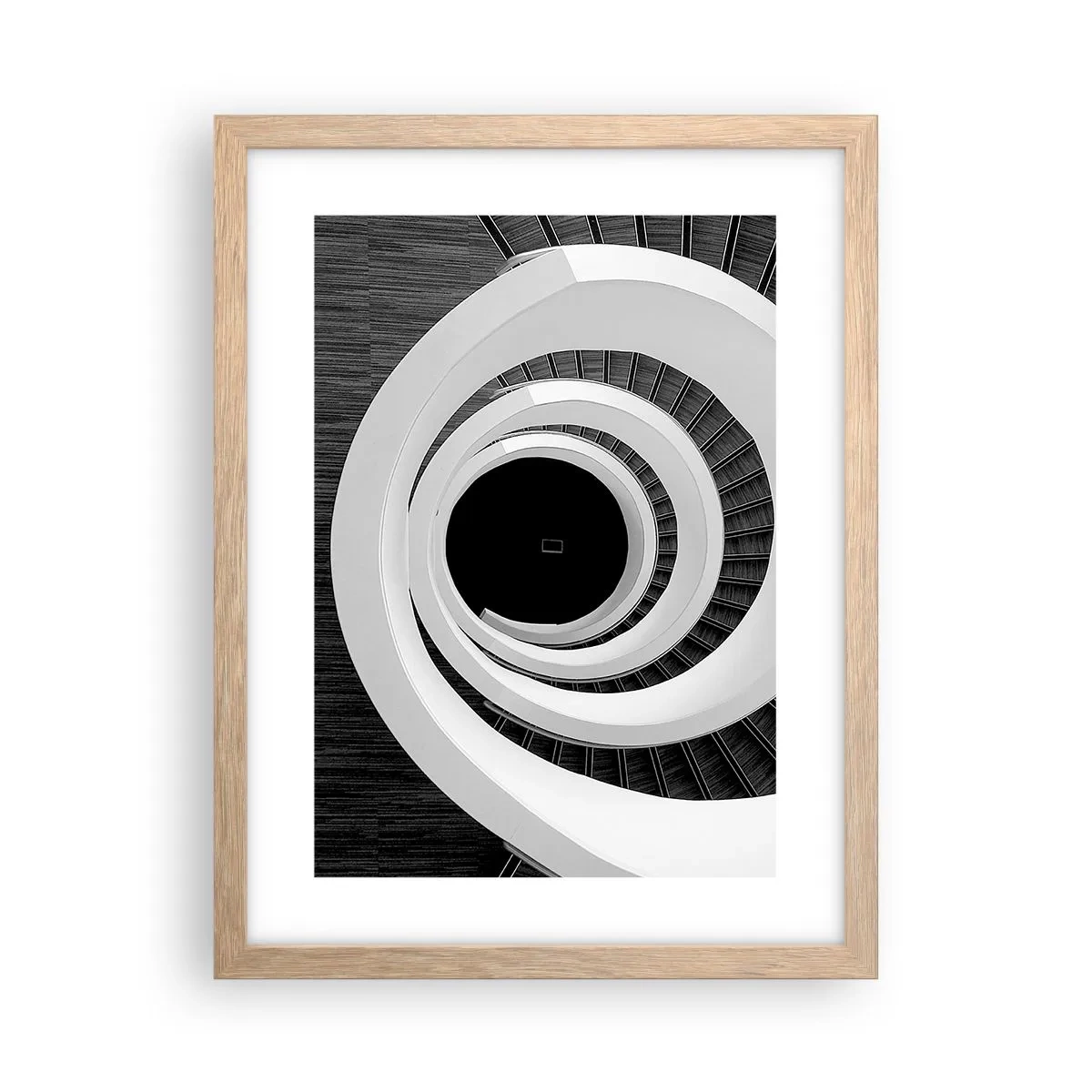 Pôster com moldura de carvalho claro - Ao âmago - 30x40 cm