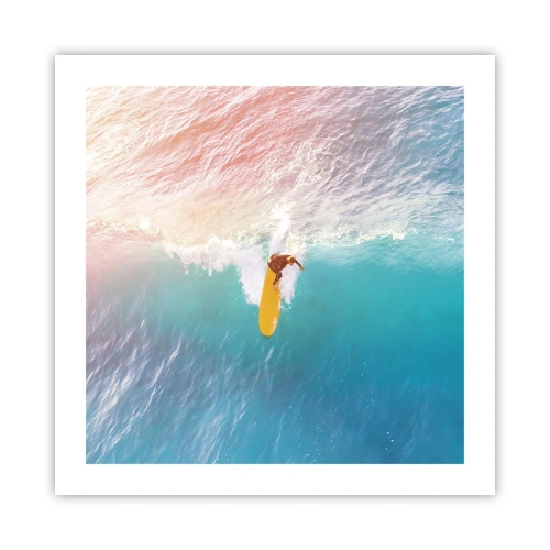 Pôster - Cavaleiro oceânico - 50x50 cm