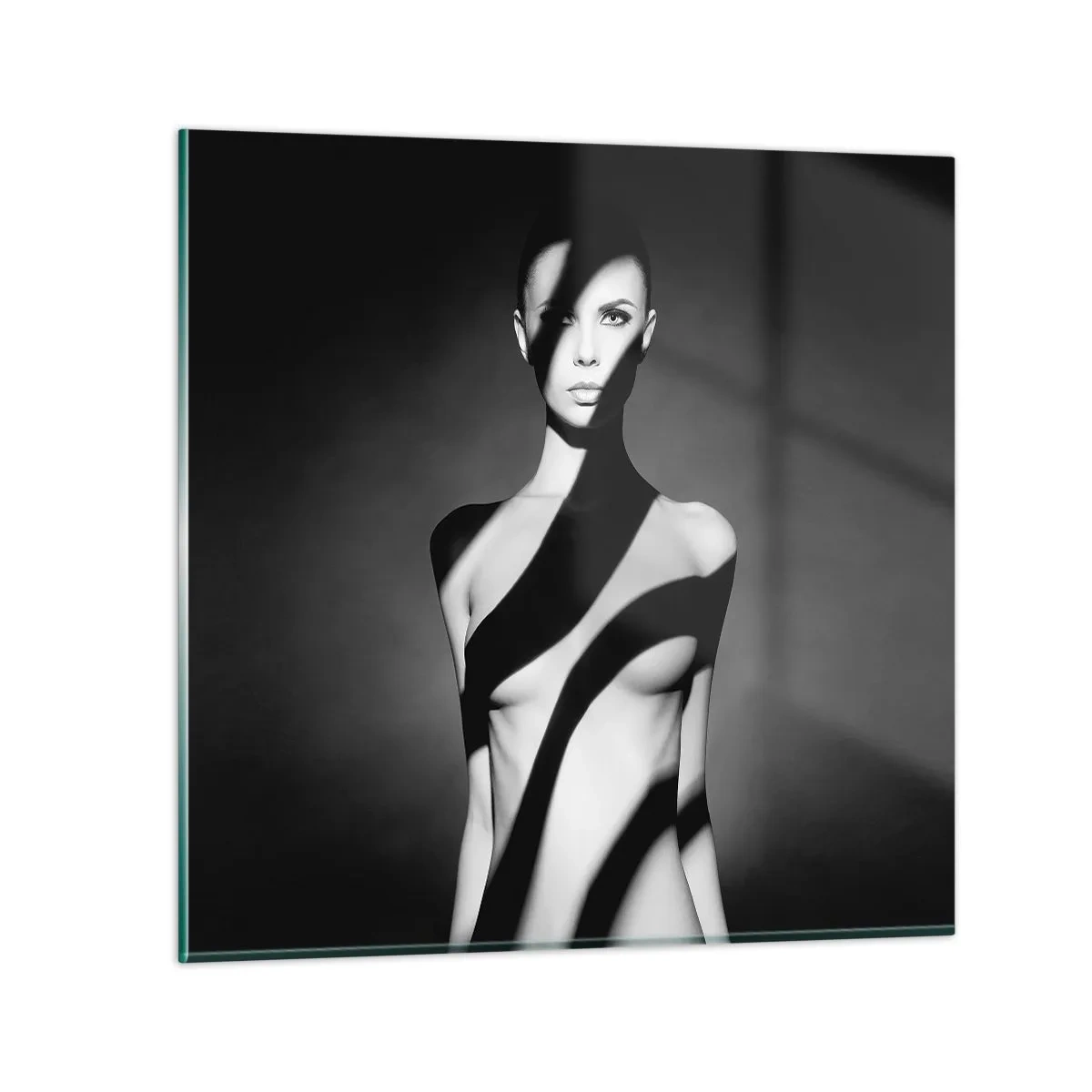 Quadro em vidro - No brilho e na sombra - 70x70 cm