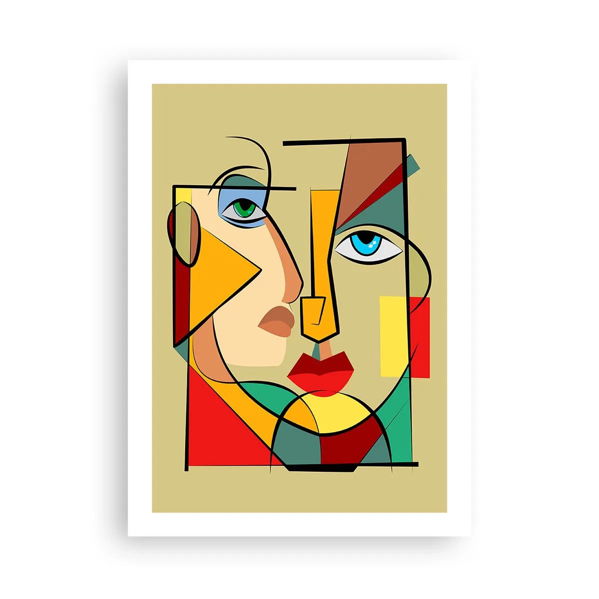 Pôster - Casal que combina - 50x70 cm