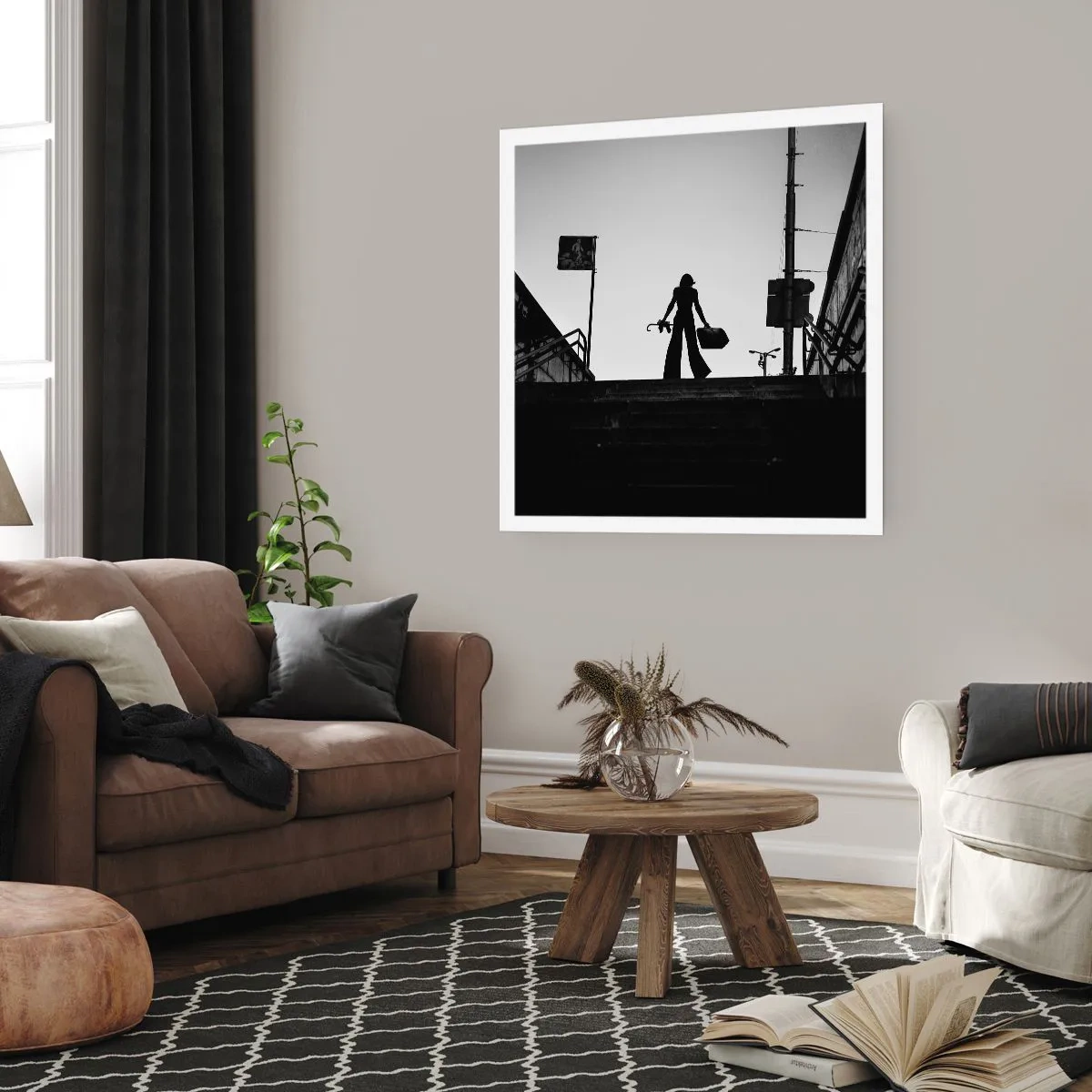 Pôster - Caminhadas urbanas - 30x30 cm