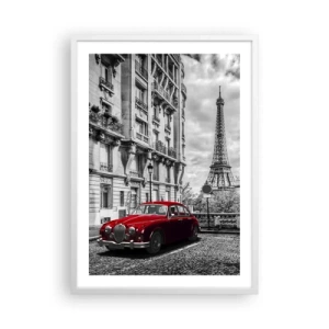 Pôster em moldura branca - Predador na cidade - 50x70 cm