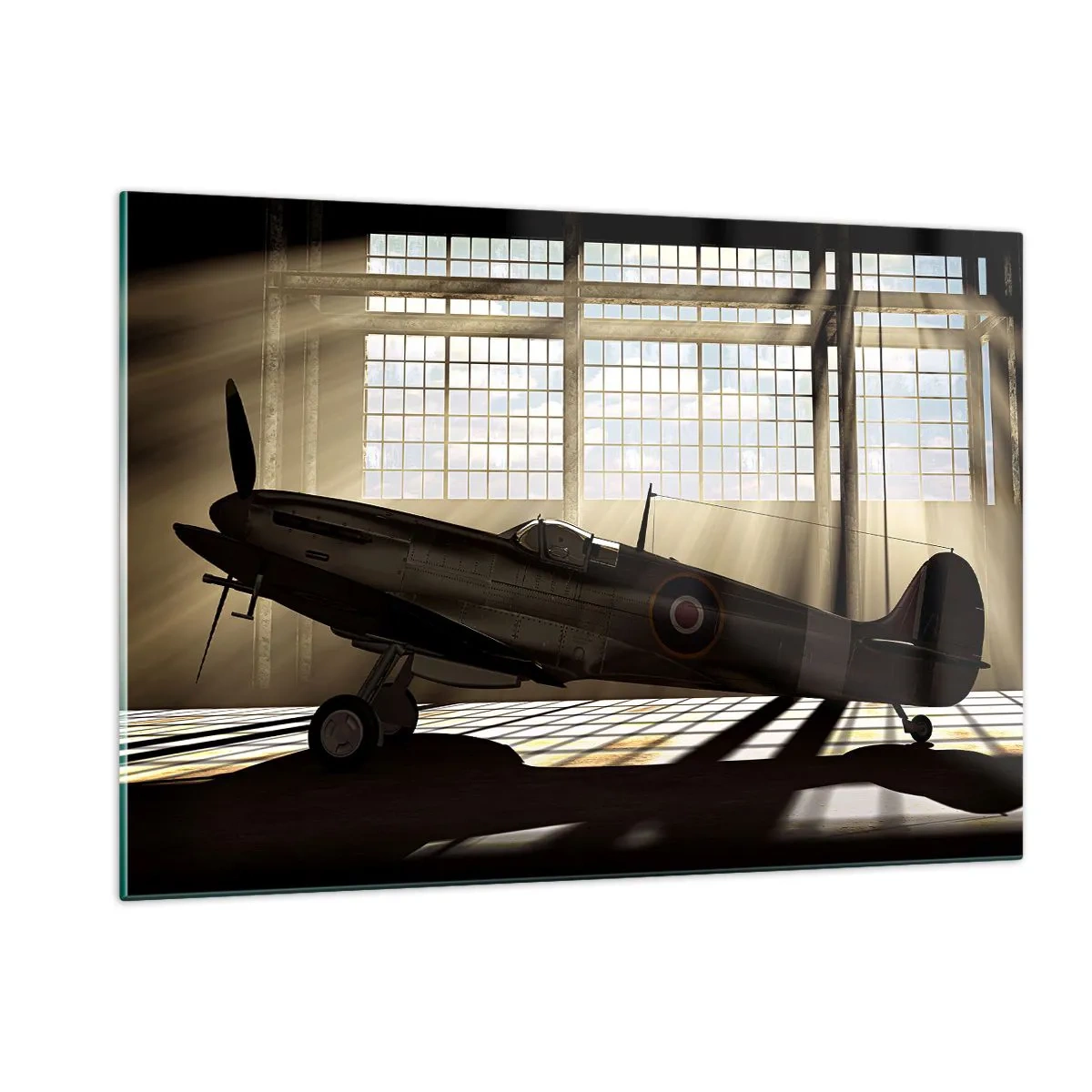 Quadro em vidro - Descanso do guerreiro - 120x80 cm