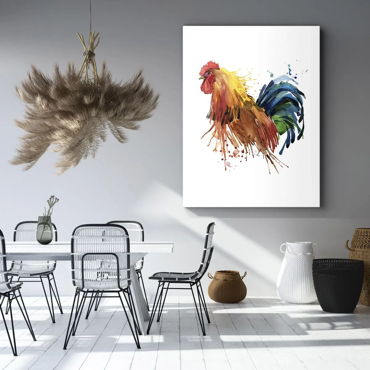 Quadro em tela - Manto real, orgulho real - 50x70 cm