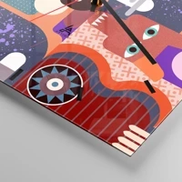 Mostrador com traços