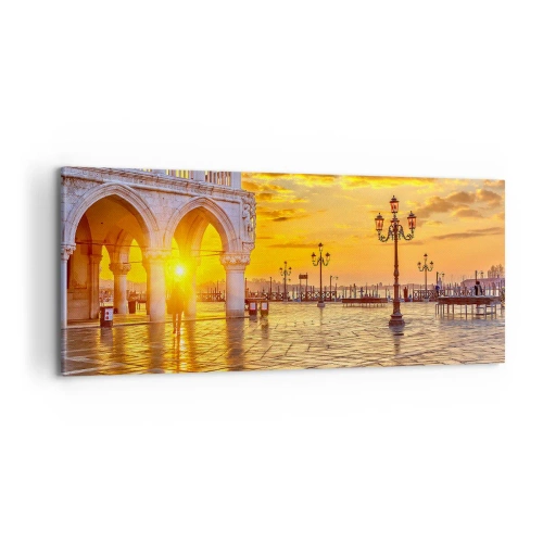 Quadro em tela - Onde está todo mundo? - 100x40 cm