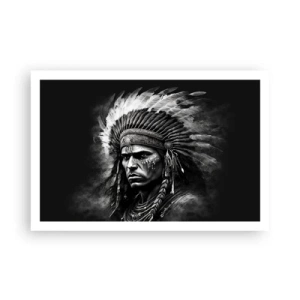 Pôster - Um líder e um guerreiro - 91x61 cm