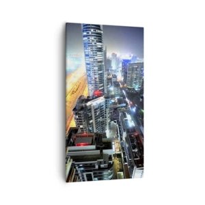 Quadro em tela - Milagre no deserto - 55x100 cm