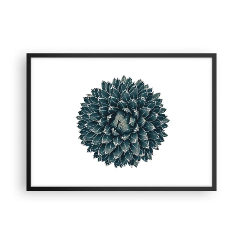 Pôster com moldura preta - Estrela do Deserto - 70x50 cm