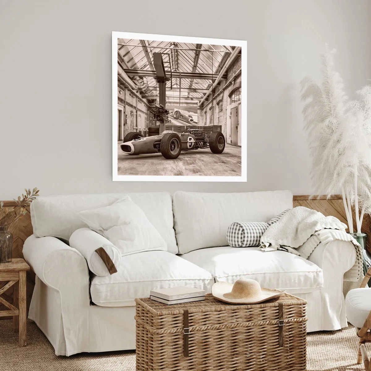 Pôster - O descanso do vencedor - 40x40 cm