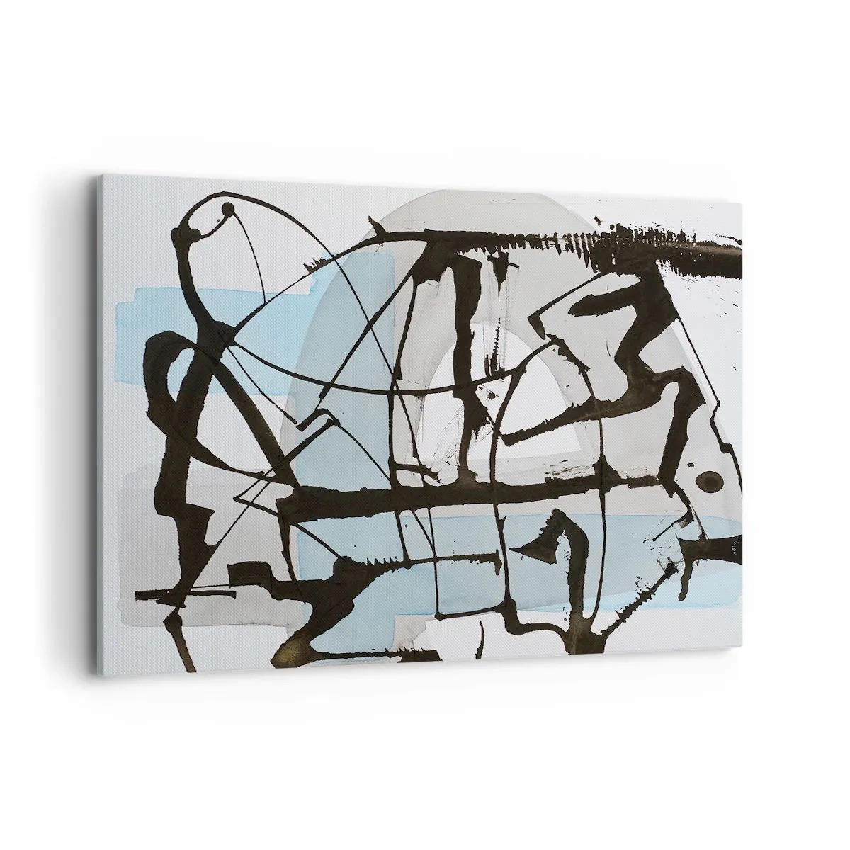 Quadro em tela - Azul mesmo assim - 120x80 cm