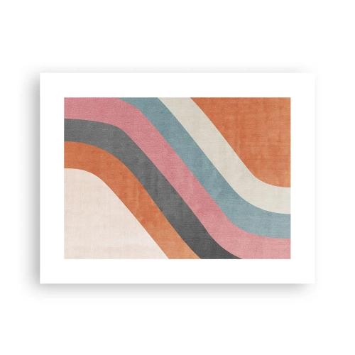Pôster - Composição diagonal – movimento - 40x30 cm