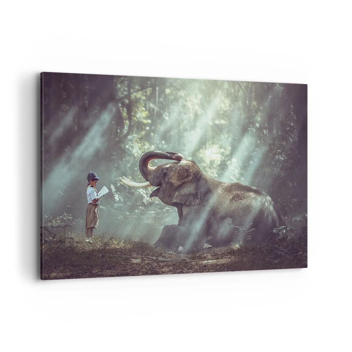Quadro em tela - Ouça isto... - 120x80 cm