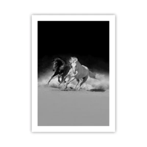 Pôster - Galope da liberdade - 50x70 cm