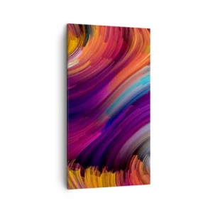 Quadro em tela - O início de um novo mundo - 45x80 cm