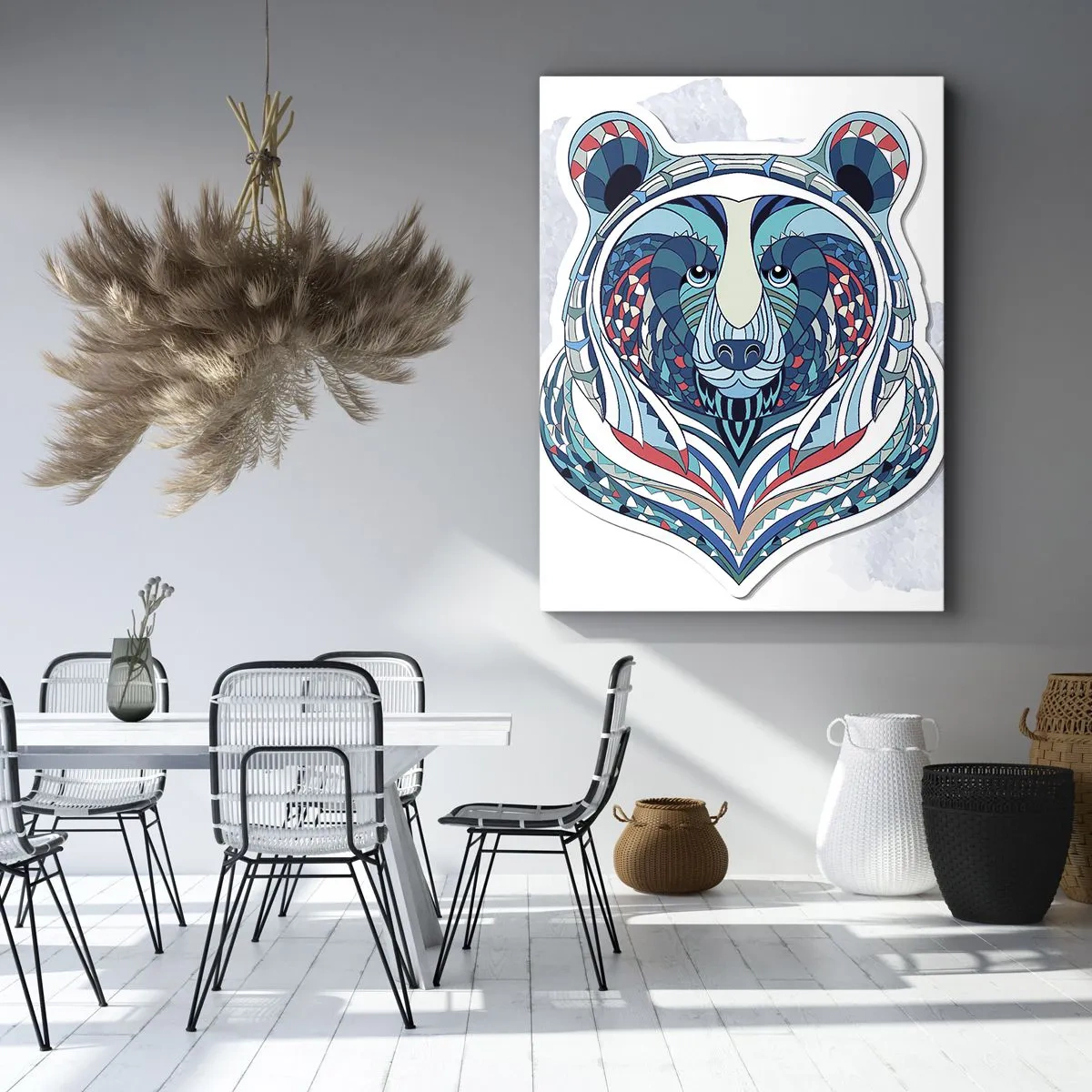Quadro em tela - Eviva Gronelândia! - 50x70 cm