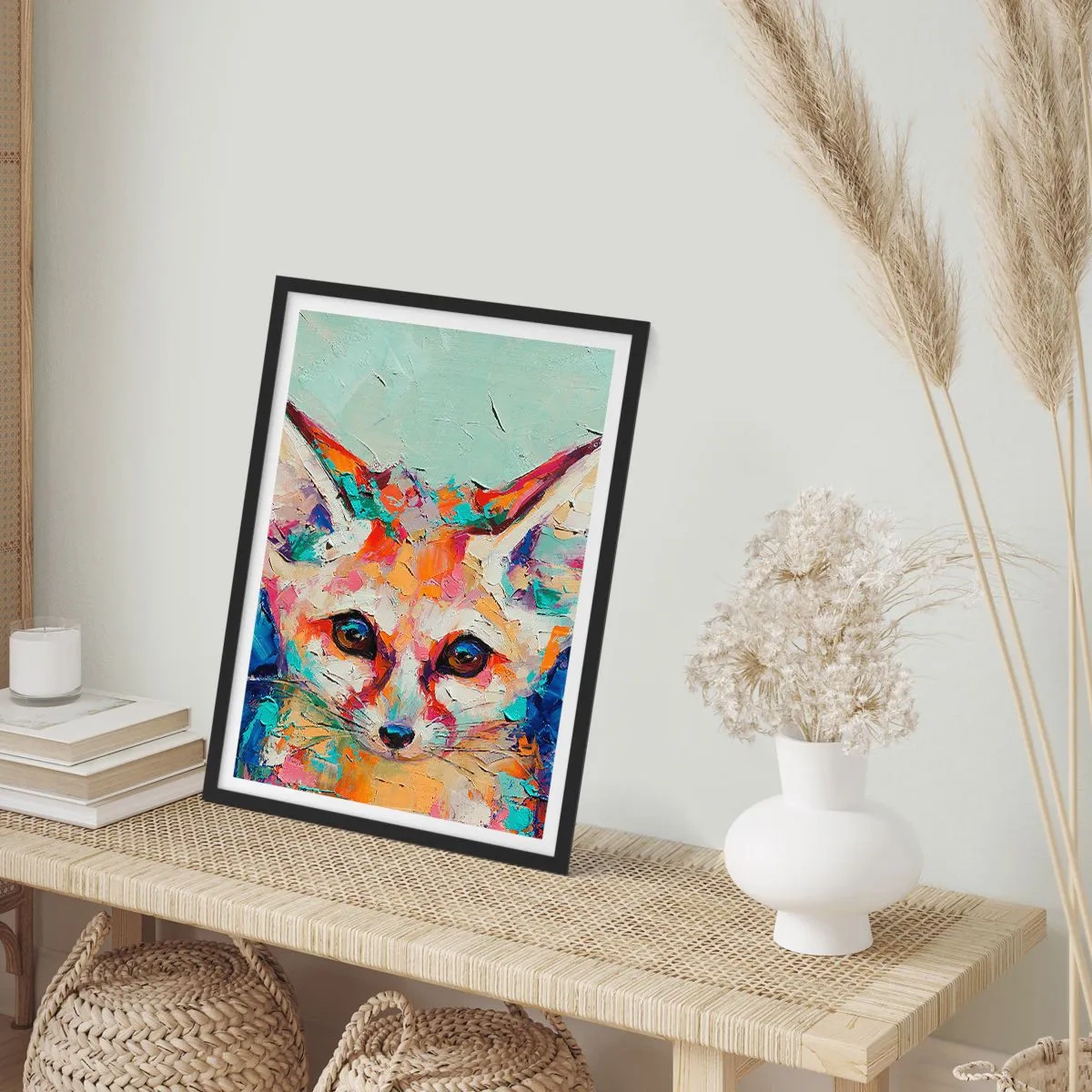 Pôster com moldura preta - Estão prontos para mim? - 61x91 cm