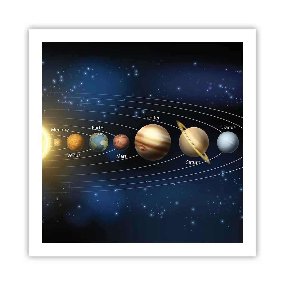 Pôster - Um de dez - 60x60 cm