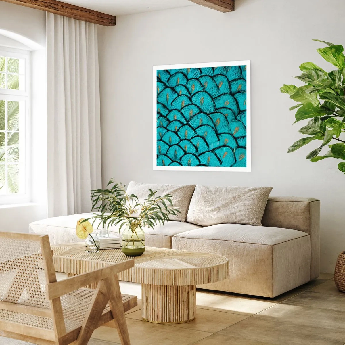 Pôster - A grande gala de penas - 50x50 cm