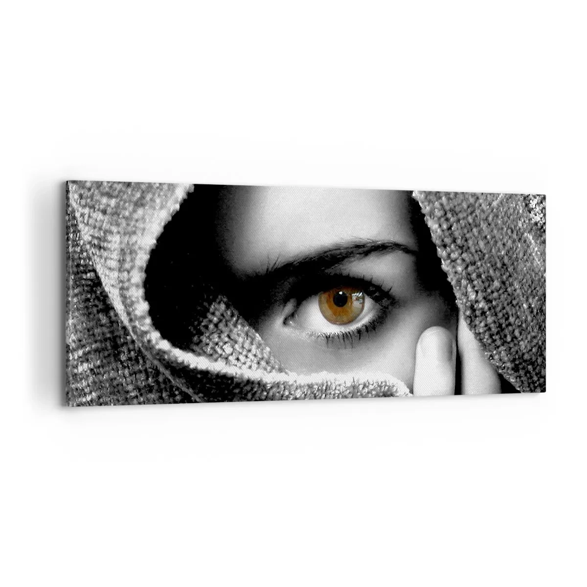 Quadro em tela - Descubra o mistério - 100x40 cm