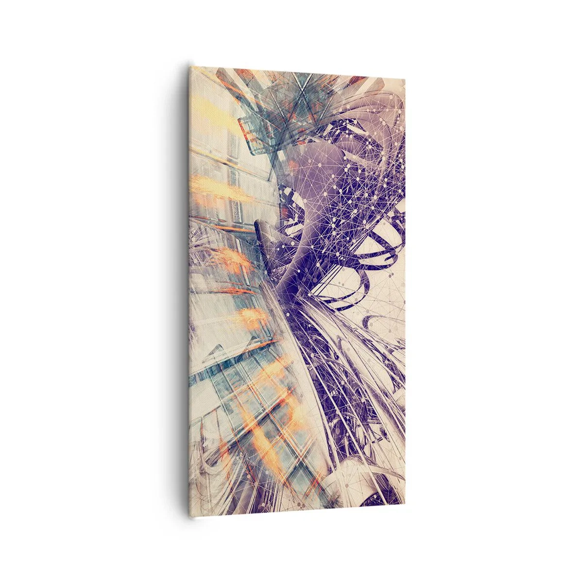 Quadro em tela - Com muita pressa - 65x120 cm