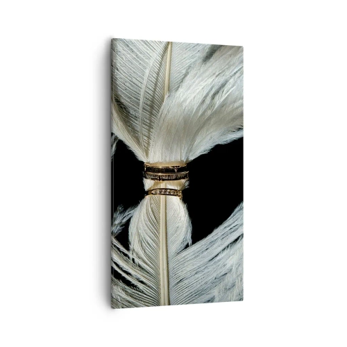 Quadro em tela - ...todos os dias da nossa vida... - 55x100 cm