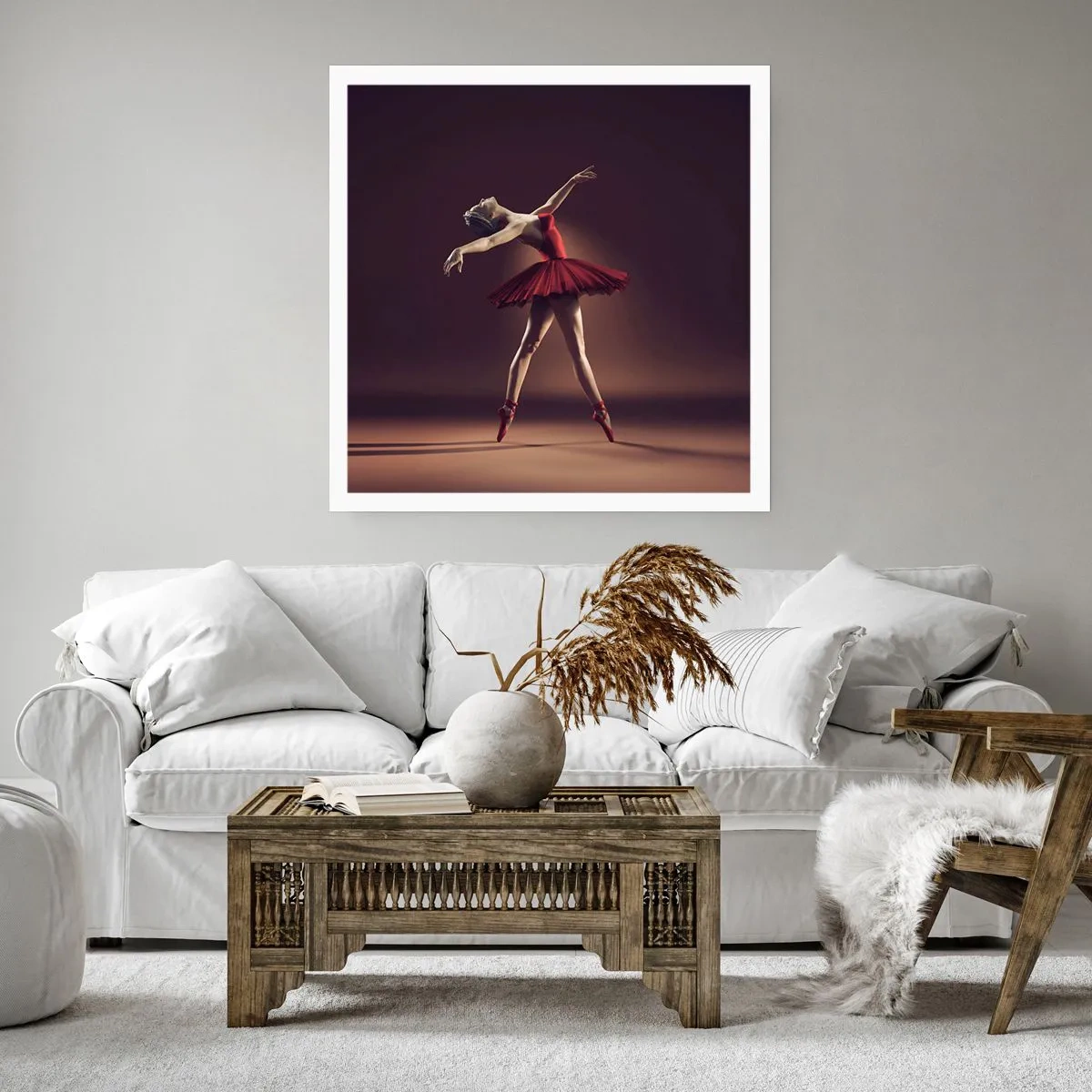 Pôster - Prima ballerina - 60x60 cm