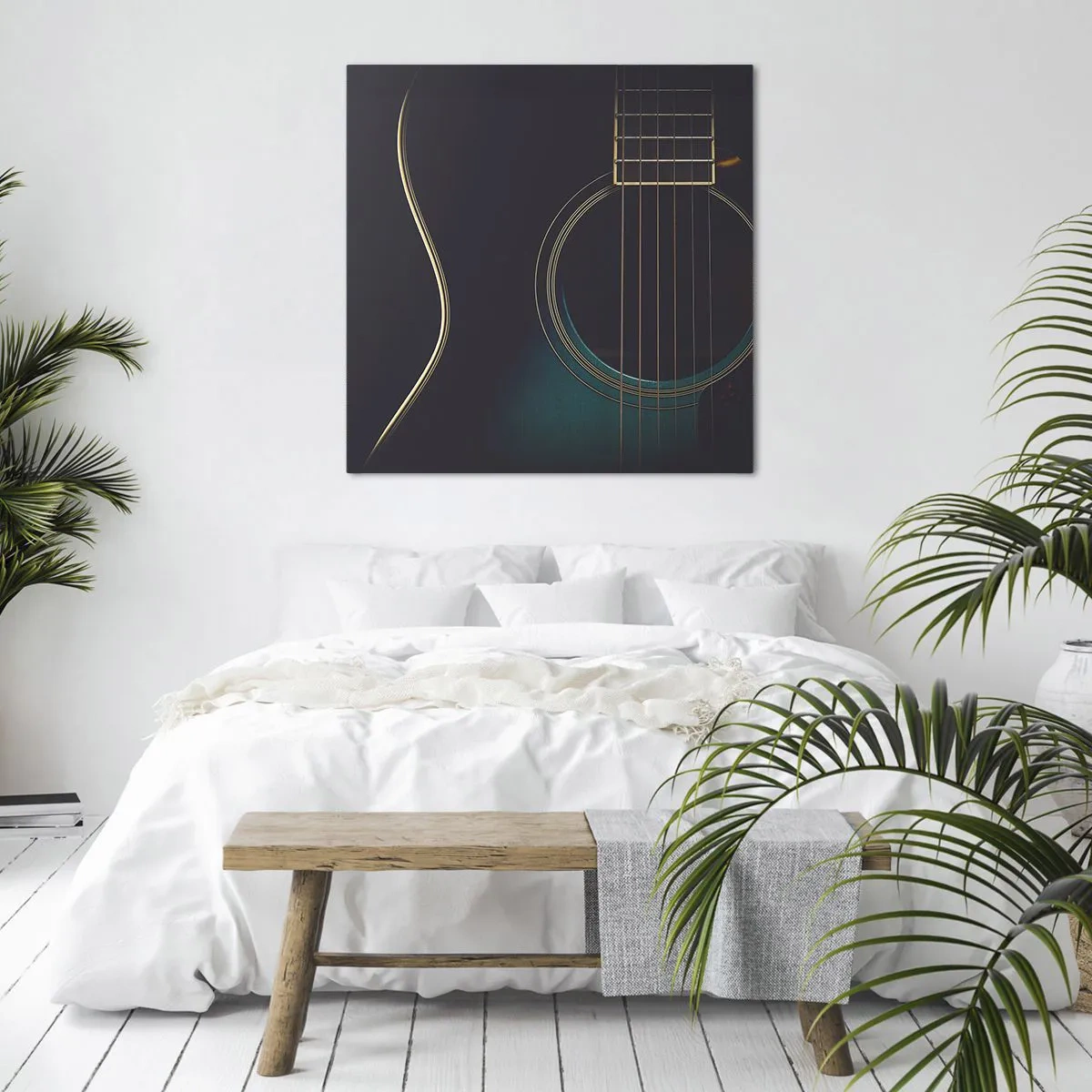 Quadro em tela - Um momento antes de soar - 40x40 cm