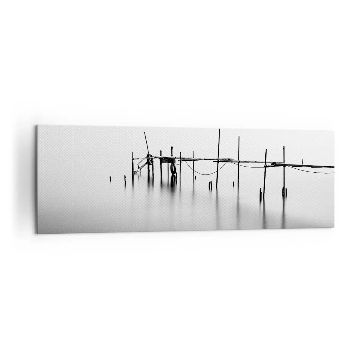 Quadro em tela - E se o mundo não existe? - 160x50 cm