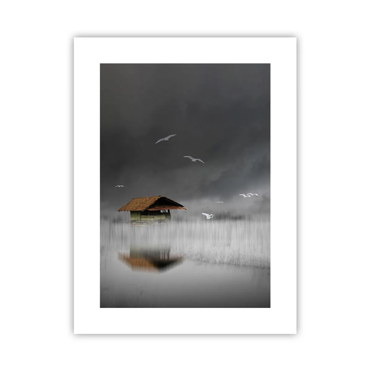 Pôster - Abrigo da chuva - 30x40 cm