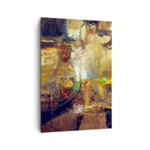 Quadro em tela - Frio, mais quente, quente - 70x100 cm