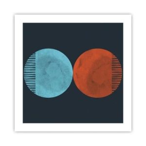 Pôster - Apenas geometria? - 50x50 cm