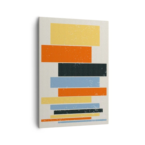 Quadro em tela - Notação musical - 50x70 cm