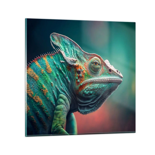 Quadro em vidro - Estás a ver-me? Isso não é bom… - 60x60 cm