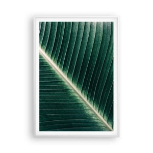Pôster em moldura branca - O ritmo da natureza - 70x100 cm