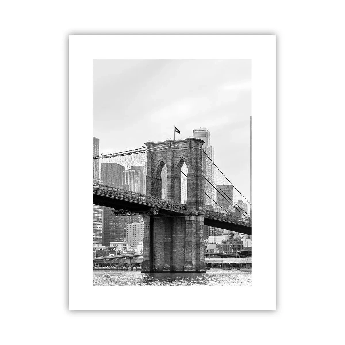Pôster - Vibrações de Nova York - 30x40 cm