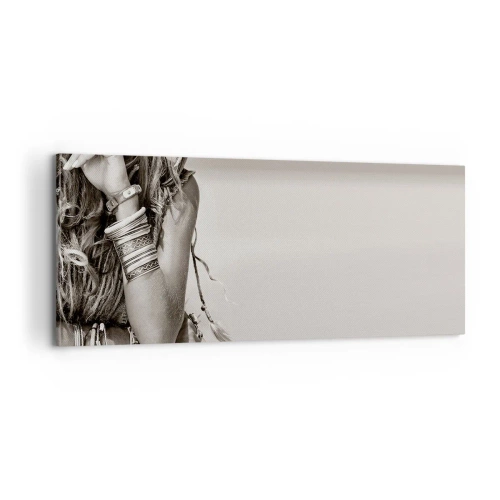Quadro em tela - Como uma menina - 100x40 cm