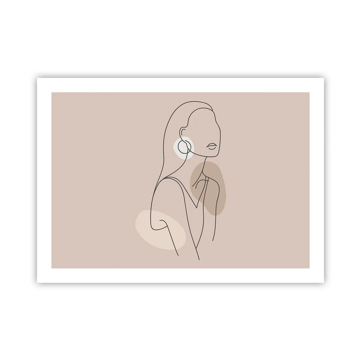 Pôster - Um ícone da feminilidade - 70x50 cm