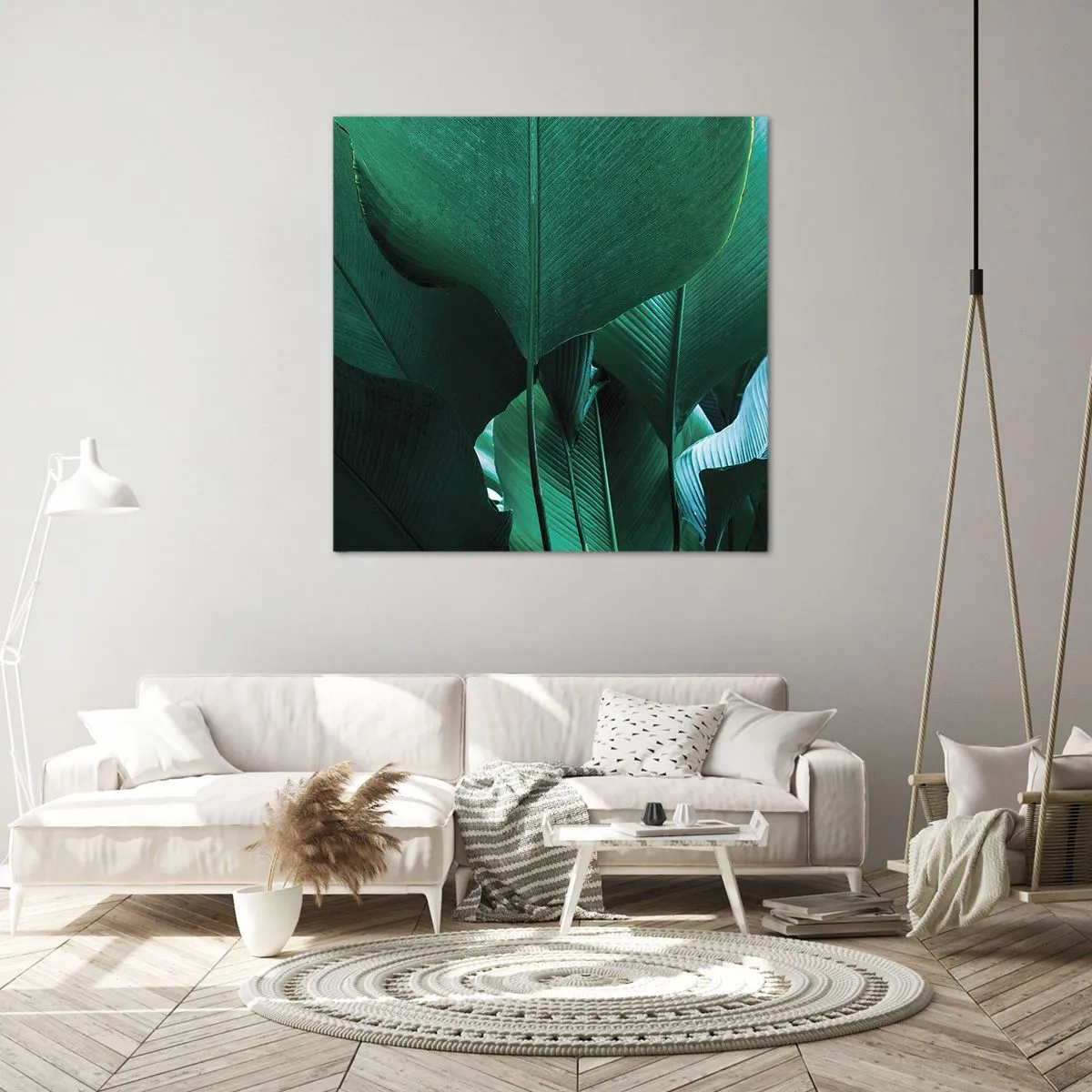 Quadro em tela - De frente para a luz - 40x40 cm