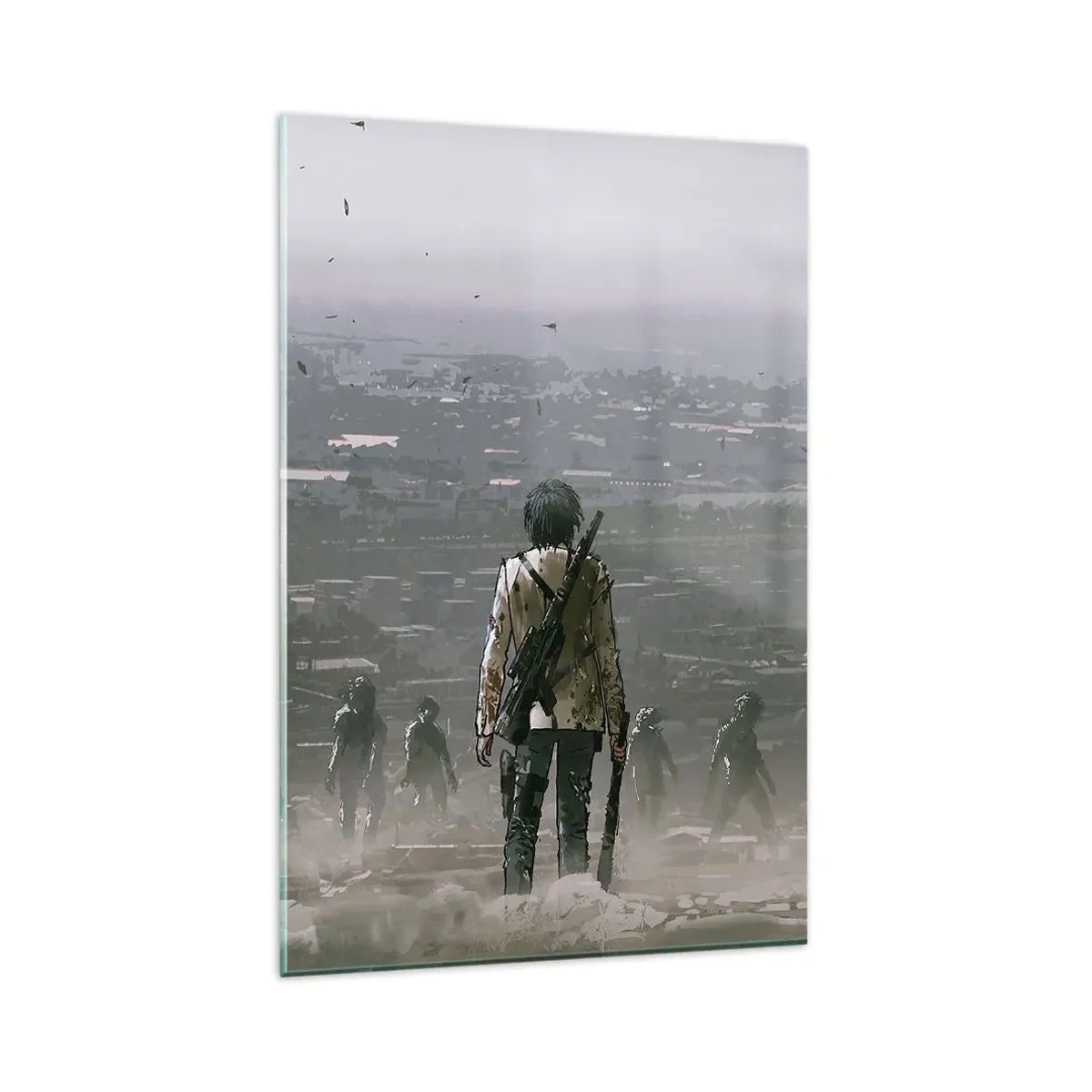 Quadro em vidro - O último justo? - 80x120 cm