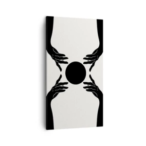 Quadro em tela - Sinal secreto - 45x80 cm