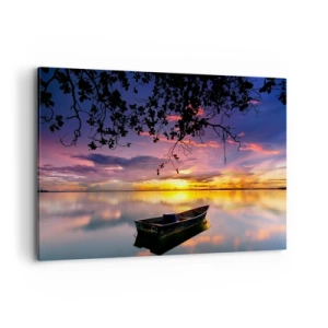 Quadro em tela - Parece que estás pendurado no meio do céu… - 120x80 cm