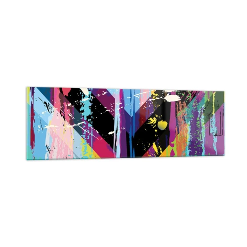 Quadro em vidro - De cima para baixo - 160x50 cm